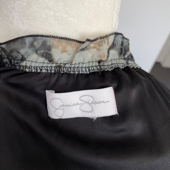 ** SOLD ** Jessica Simpson Snake Print Hi/Lo Dress. Size 12 - Picture 12 of 16